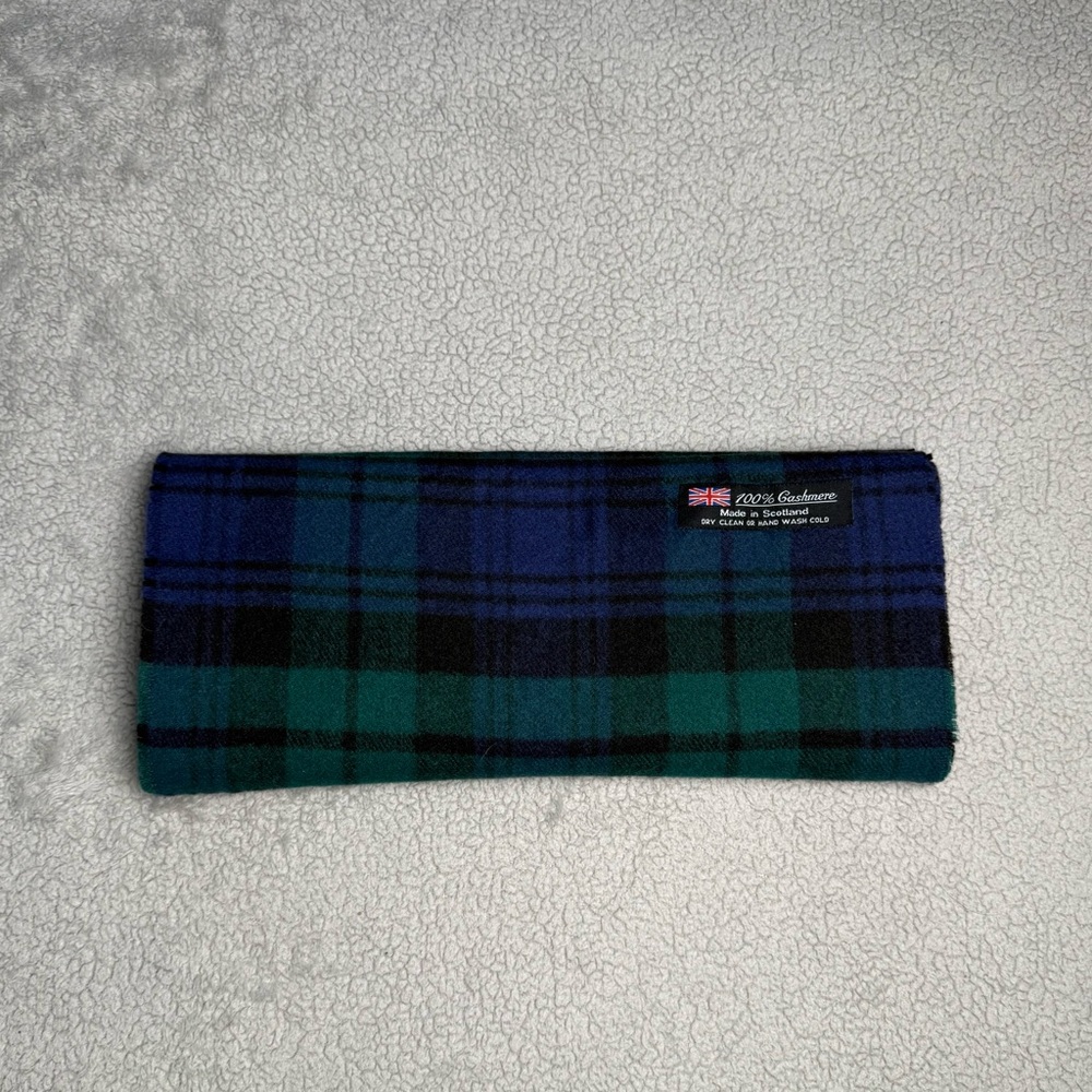 Scarf 100% Cashmere 60" Length Made in Scotland